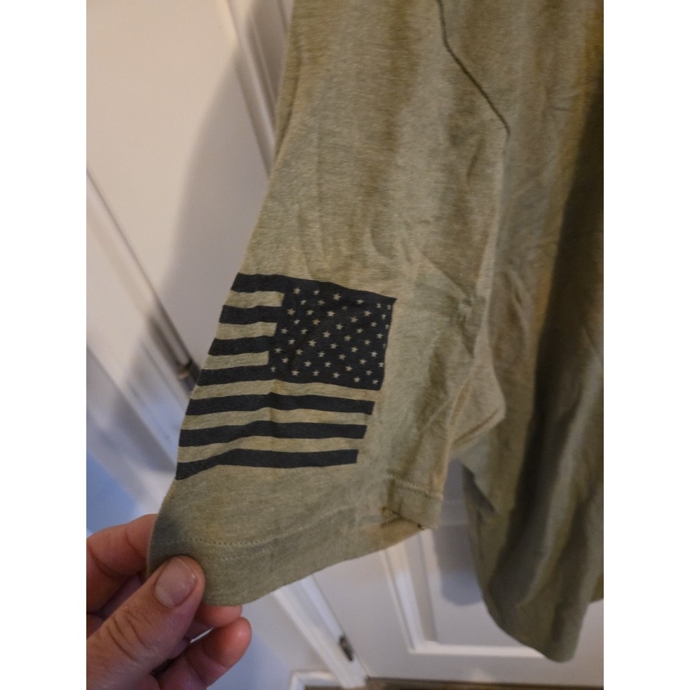 Grit Gear "Remember Everyone Deployed" Size 2XL Green - Picture 2 of 5